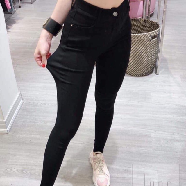 Quần bò giấy co giãn