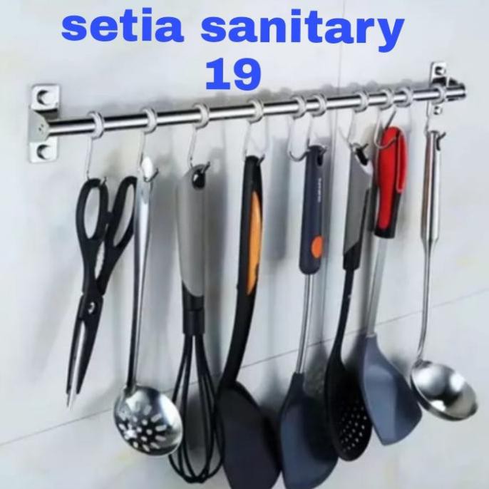 Móc Treo Đồ Dùng Nhà Bếp Bằng Thép Không Gỉ