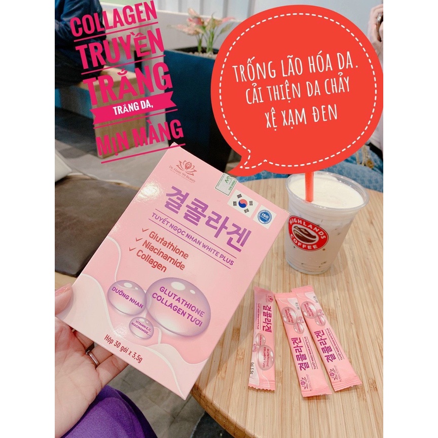 Tuyết ngọc nhan WHITE PLUS - Collagen truyền trắng hany