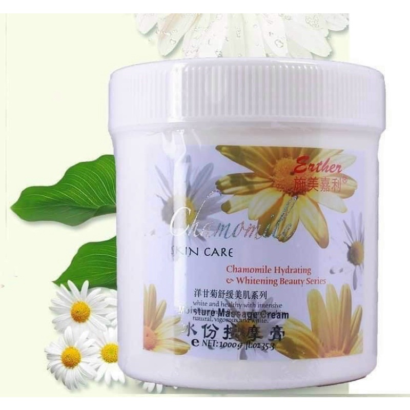 Kem massage mặt hoa cúc 500gram