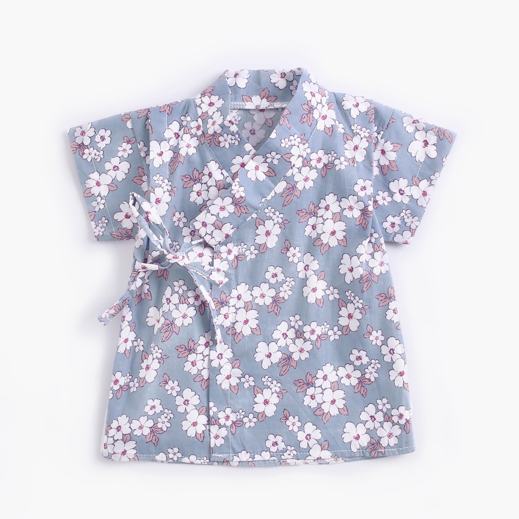 Bộ Đồ Ngủ Vải Cotton In Họa Tiết Dễ Thương Cho Bé Sơ Sinh