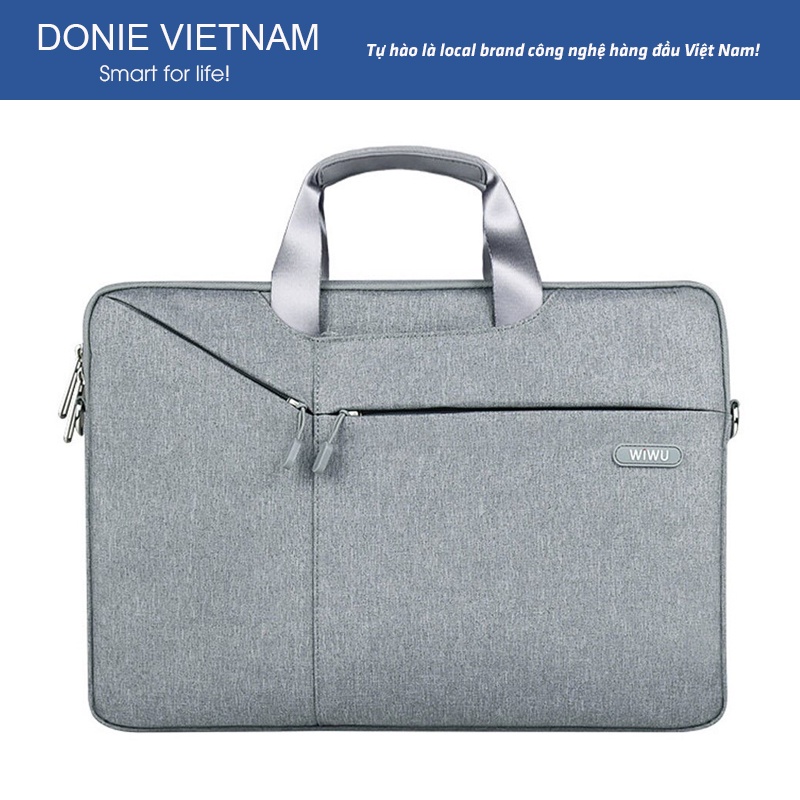 Túi chống sốc Wiwu multi pockets bags cho laptop, macbook đủ dòng | BigBuy360 - bigbuy360.vn