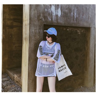 áo lưới bigsize 2 màu