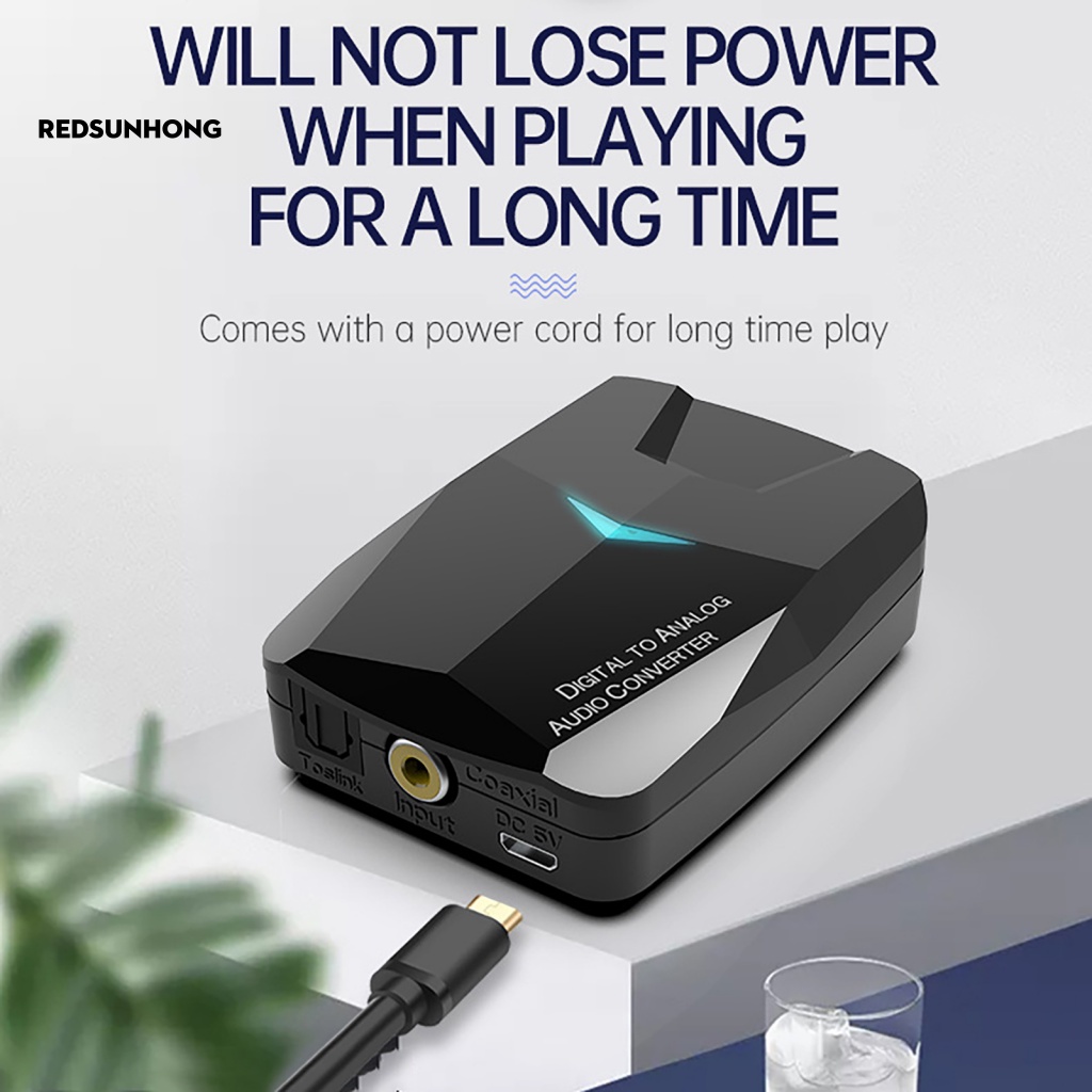 Bộ Chuyển Đổi Âm Thanh Kỹ Thuật Số Siêu Nhẹ Sang Analog Kết Nối Bluetooth 5.0