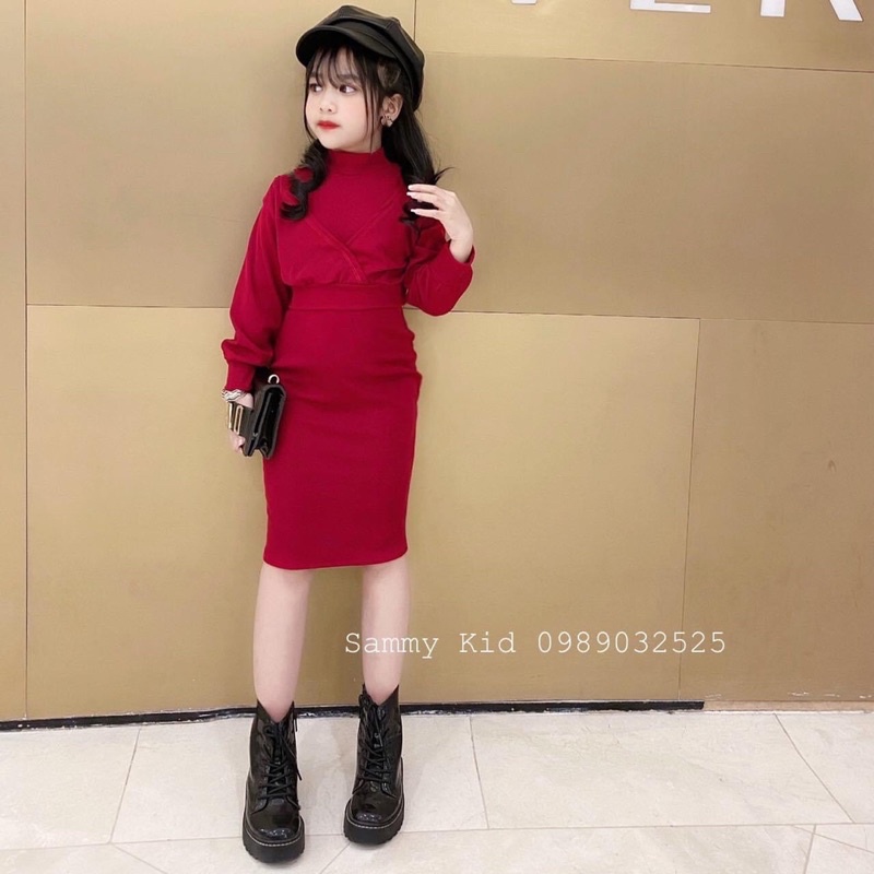 [SET BÉ GÁI] Bộ hở vai chanh sả cho bé gái
