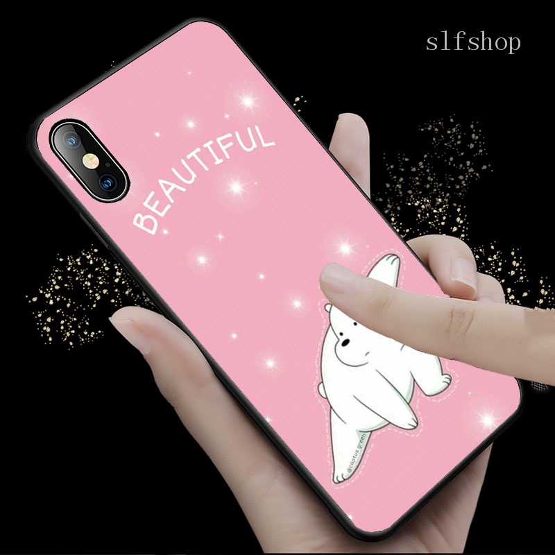 Ốp Điện Thoại Mềm In Hình We Bare Bears Cho Meizu M15 Mx6 Note 8 9 Pro 5 6 7 6s Mx5 Plus Dễ Thương