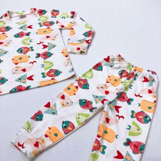 Bộ thun tay dài họa tiết cá Nanio.