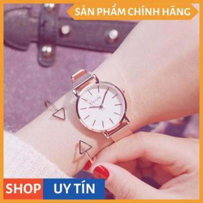 [CHÍNH HÃNG] Đồng hồ nữ Ulzzang dây nhuyễn mềm mỏng nữ tính