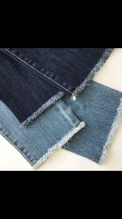 Quần jeans tua gấu