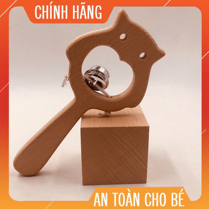 Xúc xắc lục lặc gỗ an toàn cho bé♥️CHÍNH HÃNG♥️ Đồ chơi giáo dục♥️giúp bé phát triển toàn diện