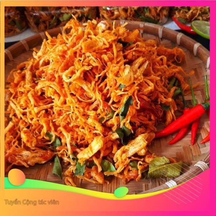 Khô gà lá chanh cay hàng xuất khẩu 100gr | BigBuy360 - bigbuy360.vn