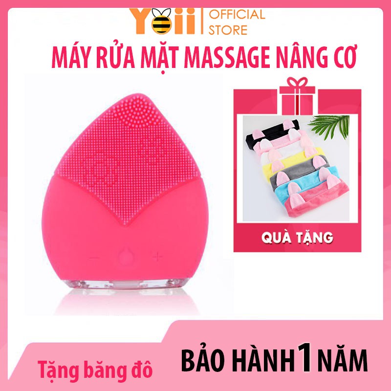 Máy rửa mặt và massage công nghệ Nhật Bản giúp tẩy trang sạch và làm thon gọn nọng cằm