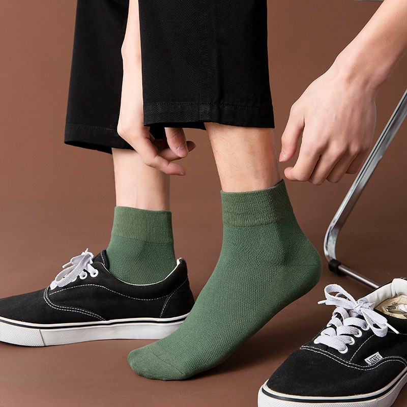 Đôi Vớ Bằng Vải cotton Nhiều Màu Sắc Thời Trang Sành Điệu Cho Nam