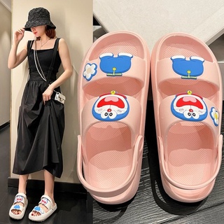 Dép Sandal Chống Trượt Họa Tiết Doraemon Thời Trang Mùa Hè 2022