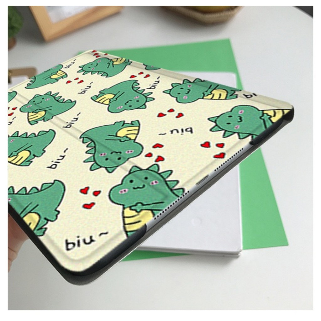 Bao da ipad in hình Khủng Long (Full đời ipad) Pro 10.5/Air 3/10.2 gen 7/8...Mart Case