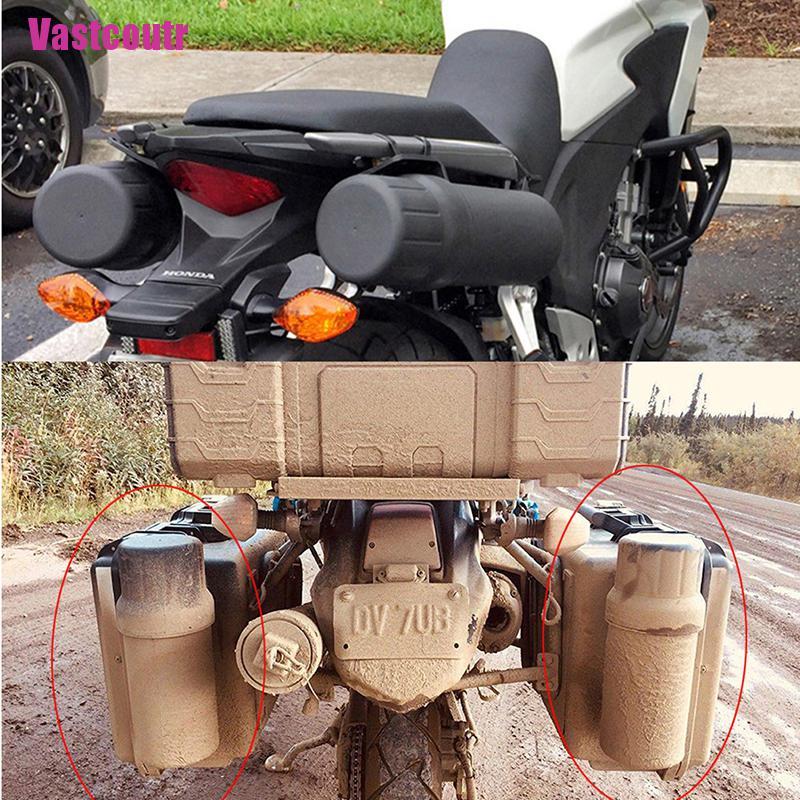 Ống đựng áo mưa găng tay gắn xe máy chống nước tiện dụng
