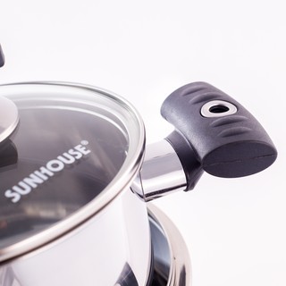 Bộ 3 nồi Inox Sunhouse SH889