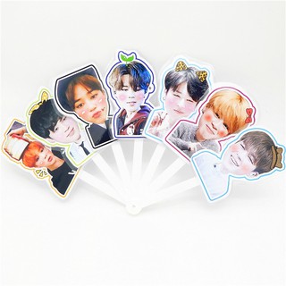 Quạt xòe Jimin BTS cute dễ thương