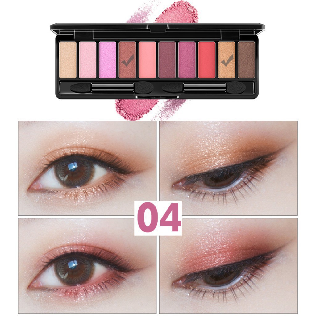 Bộ phấn mắt khay 10 màu Maycreate | BigBuy360 - bigbuy360.vn