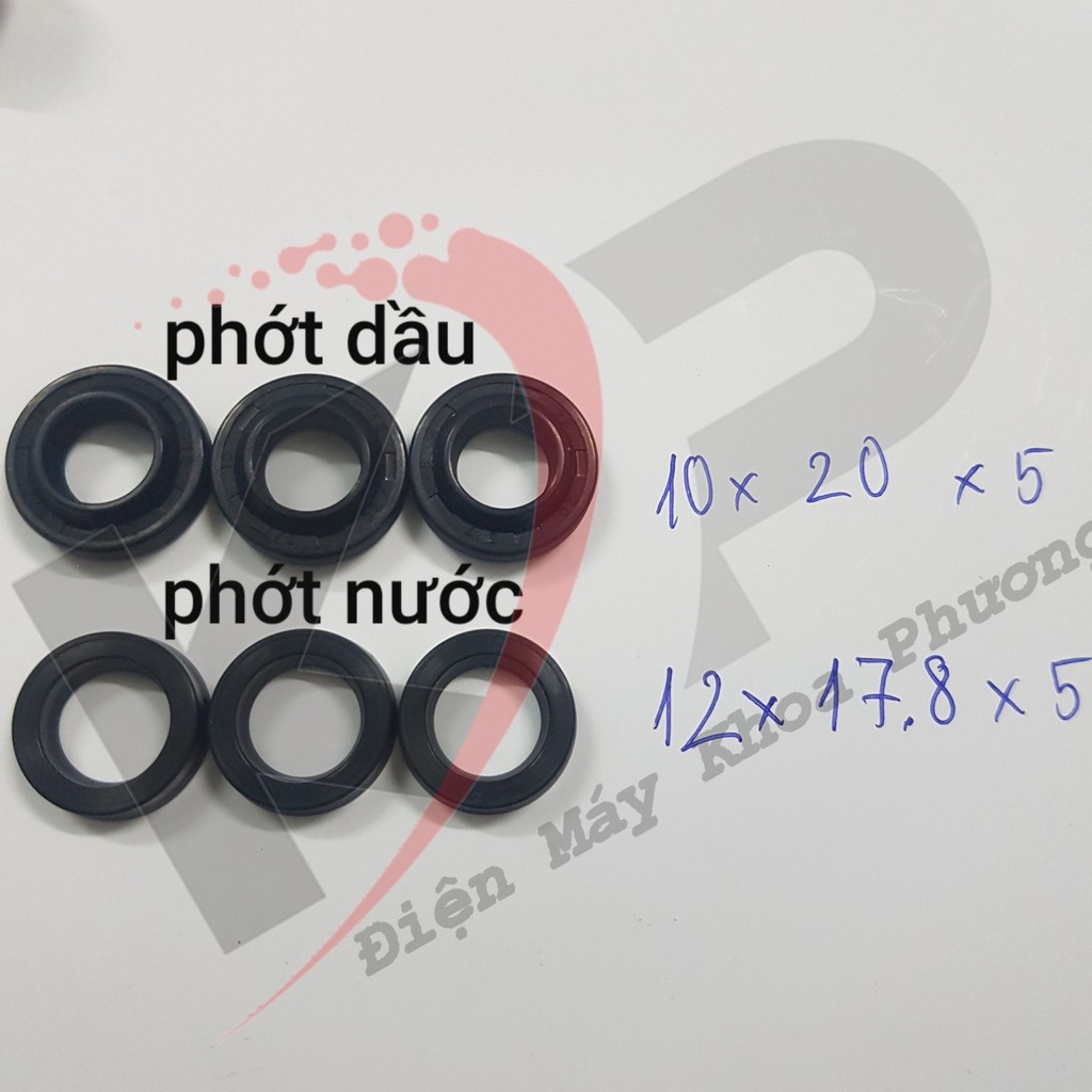 Bộ 3 phớt máy rửa xe mini, van 1 chiều