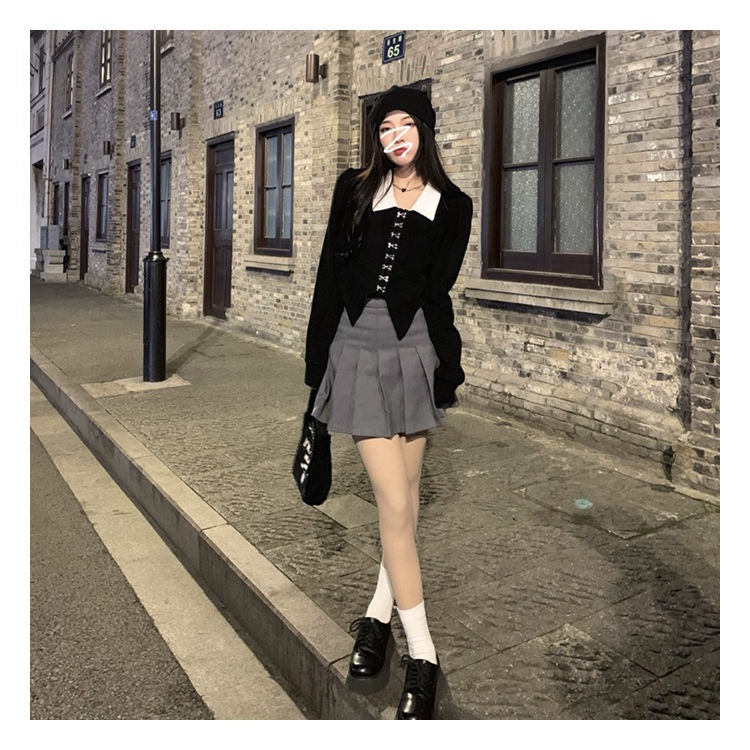 Áo Sơ Mi polo Phong Cách retro Cá Tính Cho Nữ