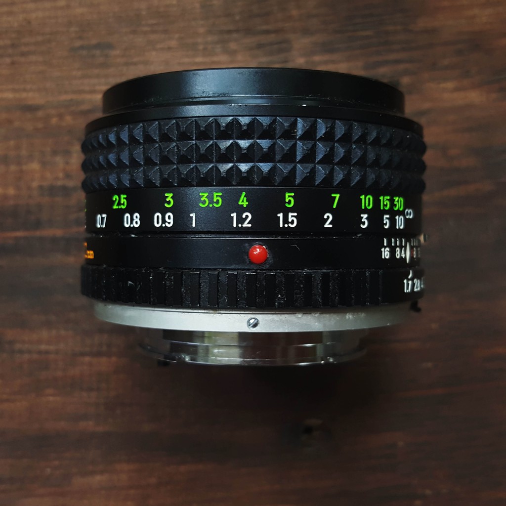 Ống kính Minolta MC ROKKOR-PF 50mm f1.7 ngàm MD