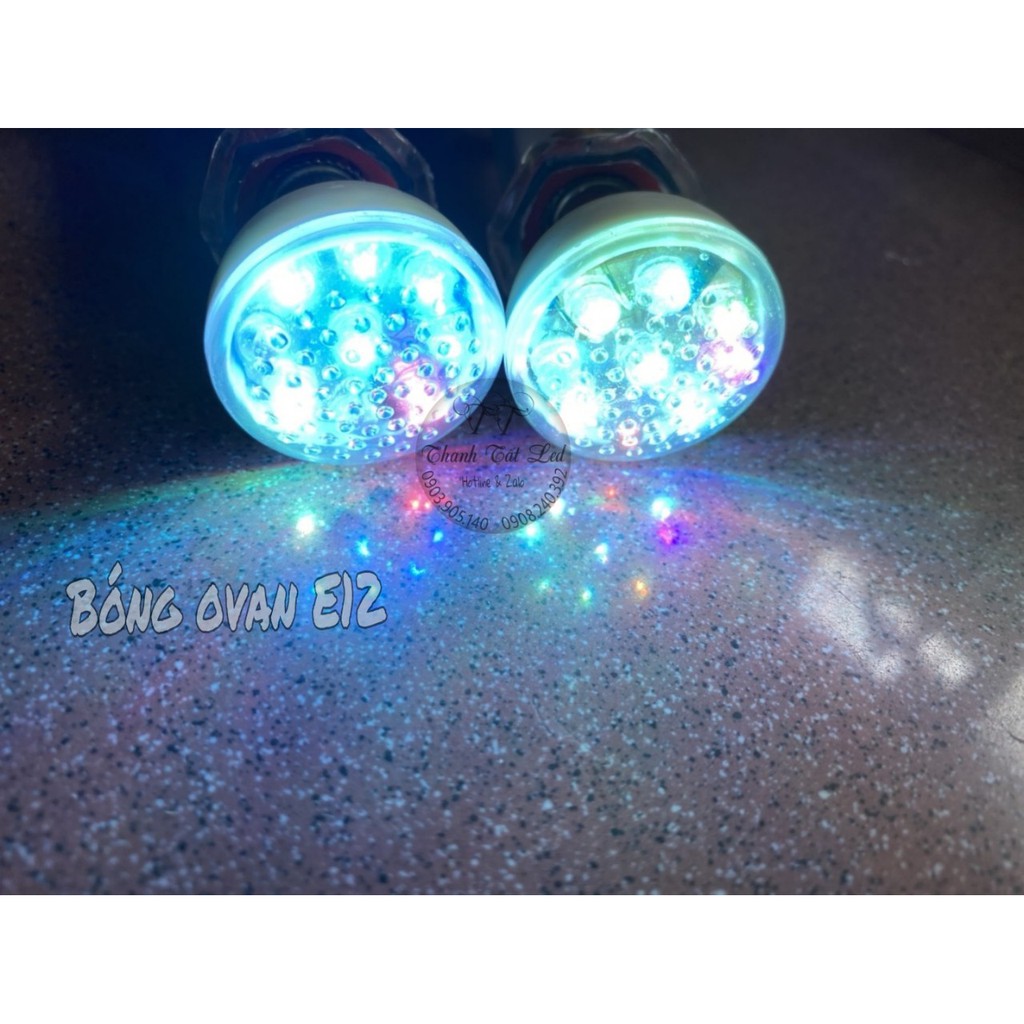 Bóng đèn LED bàn thờ đủ màu, có chớp
