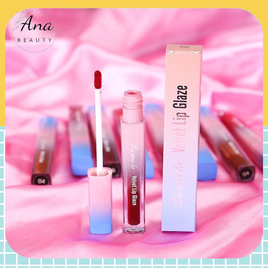 Son Kem Lì Lameila Velvet Lips Glaze – Làm Mịn Môi Chính Hãng