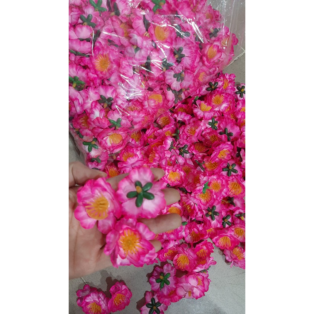 Hoa mai hoa đào trang chí (1kg)