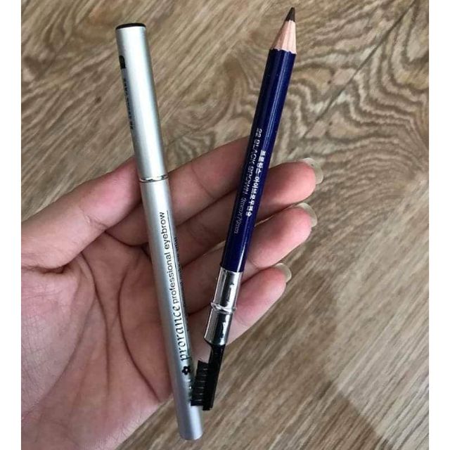 Chì kẻ mày 2 đầu Prorance tone nâu 21