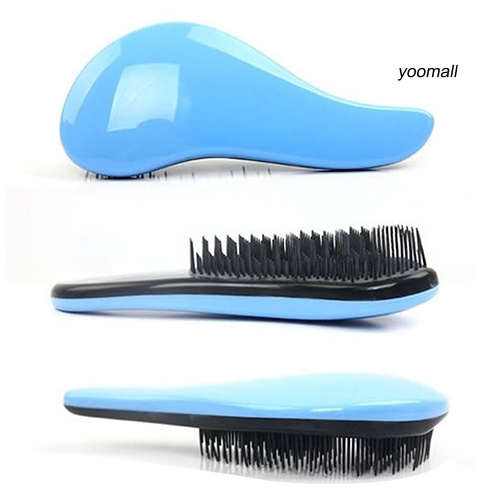 [Hàng mới về] Lược mát xa da đầu gỡ rối tóc với tay cầm thời trang chuyên dụng cho tiệm làm tóc
