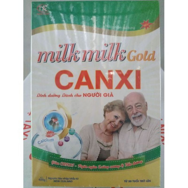 Sữa Milkmilkgold canxi cho người già 400g