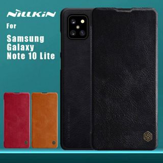 Bao da SamSung Galaxy Note 10 Lite chính hãng Nillkin QIN