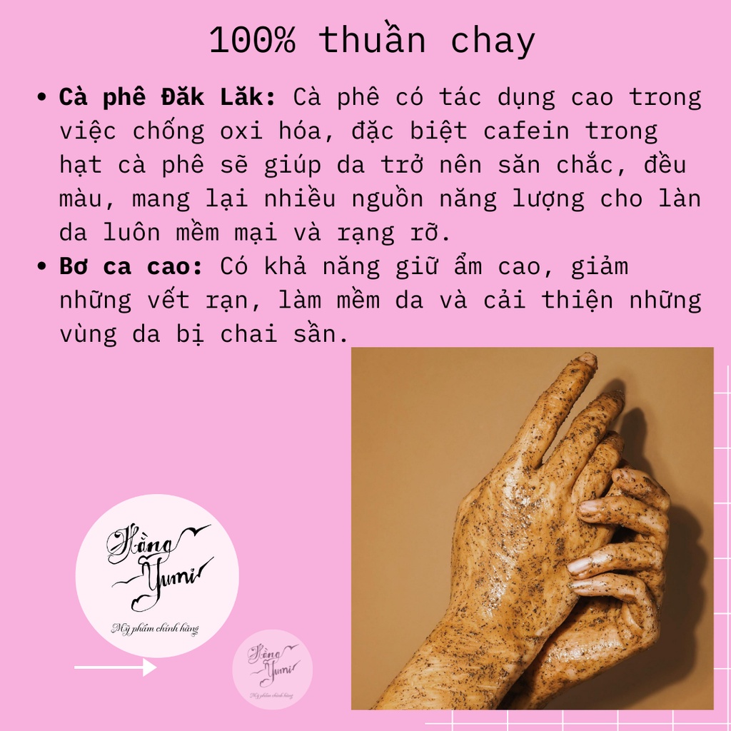 Cà Phê Đắk Lắk Tẩy Da Chết Toàn Thân Cocoon Dak Lak Coffee Body Polish (200ml) - Giúp mịn da, sáng da và đều màu
