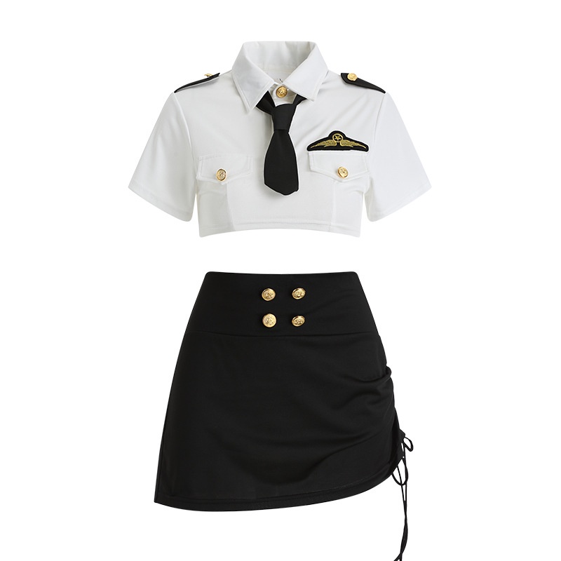 [CÓ MŨ - GĂNG] Cosplay nữ cảnh sát siêu gợi cảm - váy ngủ hóa trang police công an | BigBuy360 - bigbuy360.vn