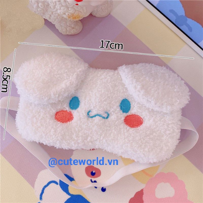 Miếng Che Mắt Ngủ Sanrio Chú Chó Cinnamoroll & Friends