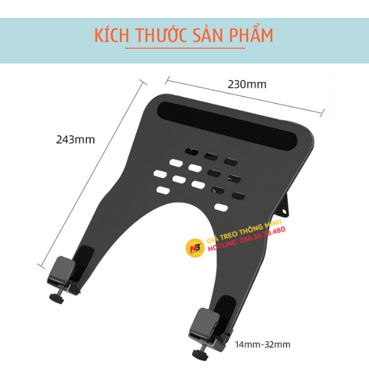 [Hàng Độc] Giá Đỡ Kẹp Laptop - Macbook - Máy Tính Bảng - Ipad XY360 10 - 15.6 Inch - Tương Thích Với Các Loại Tay Treo | BigBuy360 - bigbuy360.vn