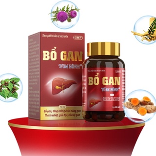 Bổ gan tâm bình - hỗ trợ bổ gan và tăng cường chức năng gan