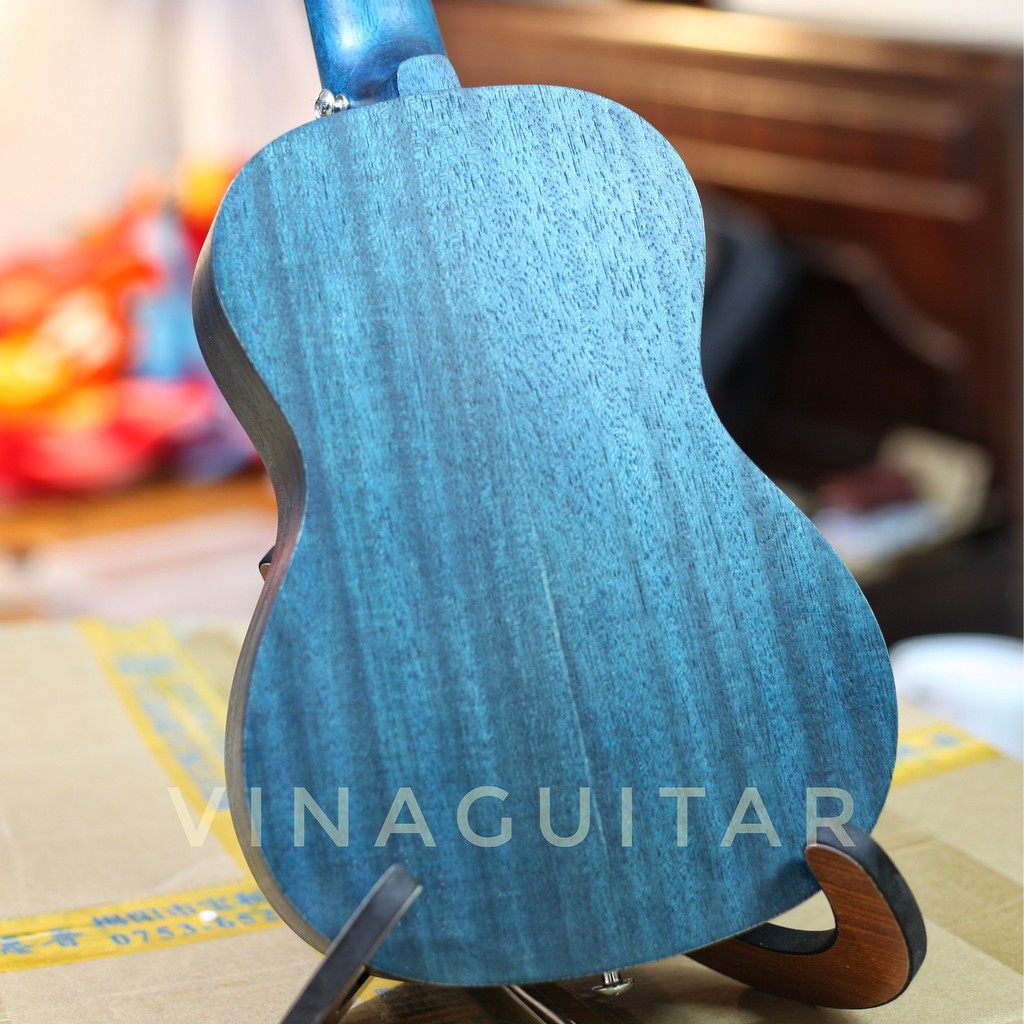 Đàn Ukulele Concert Tenor Andrew LH02 Full Gỗ Mahogany Chính Hãng