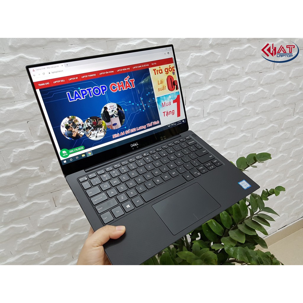 Laptop xách tay Dell XPS 9370 Core i7 8550U / Ram 16GB / SSD 512GB / 4K Touch cảm ứng đa điểm | BigBuy360 - bigbuy360.vn