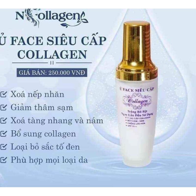 Ủ TRẮNG FACE SIÊU CẤP N_COLLAGEN | BigBuy360 - bigbuy360.vn