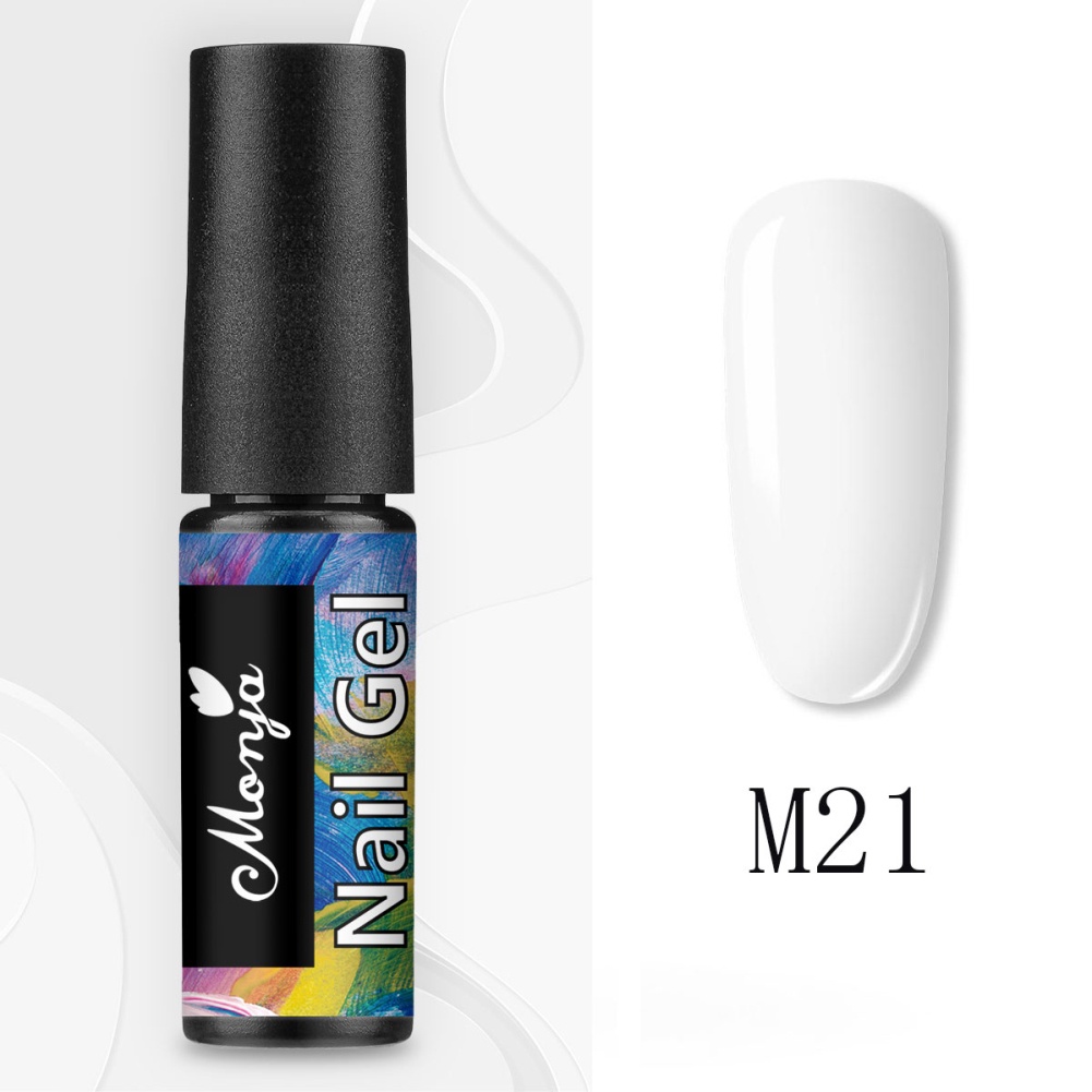 Sơn móng tay ANNIES MONJA UV màu trơn cần được sấy khô chai màu đen kín bền với 30 màu