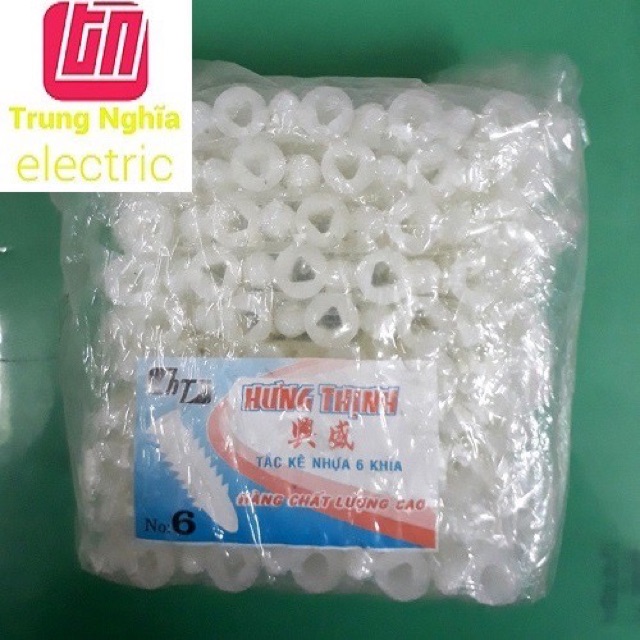 Tắc Kê Nhựa Đóng Tường Bắt Vít 3p - 4p - 5p - 6p - 7p