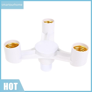 Đui Đèn Chia Cổng 3 Trong 1 E27 Sang 3e27