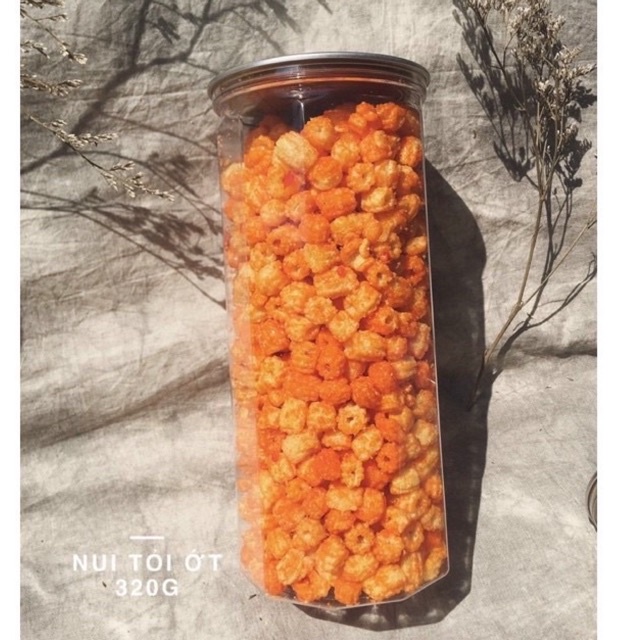 Nui sấy bơ cay giòn 300gr