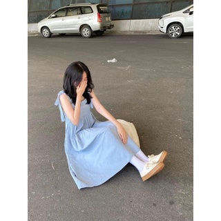 VÁY BABYDOLL 2 DÂY THẮT NƠ