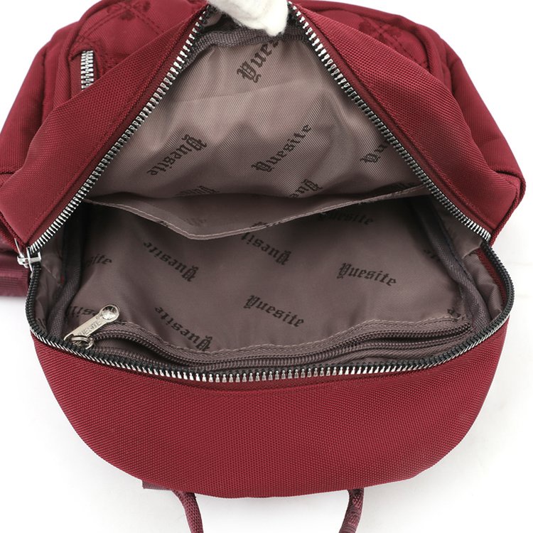 Ba Lô Vải Oxford Chống Thấm Nước Siêu Nhẹ Đơn Giản Thời Trang Dành Cho Nữ