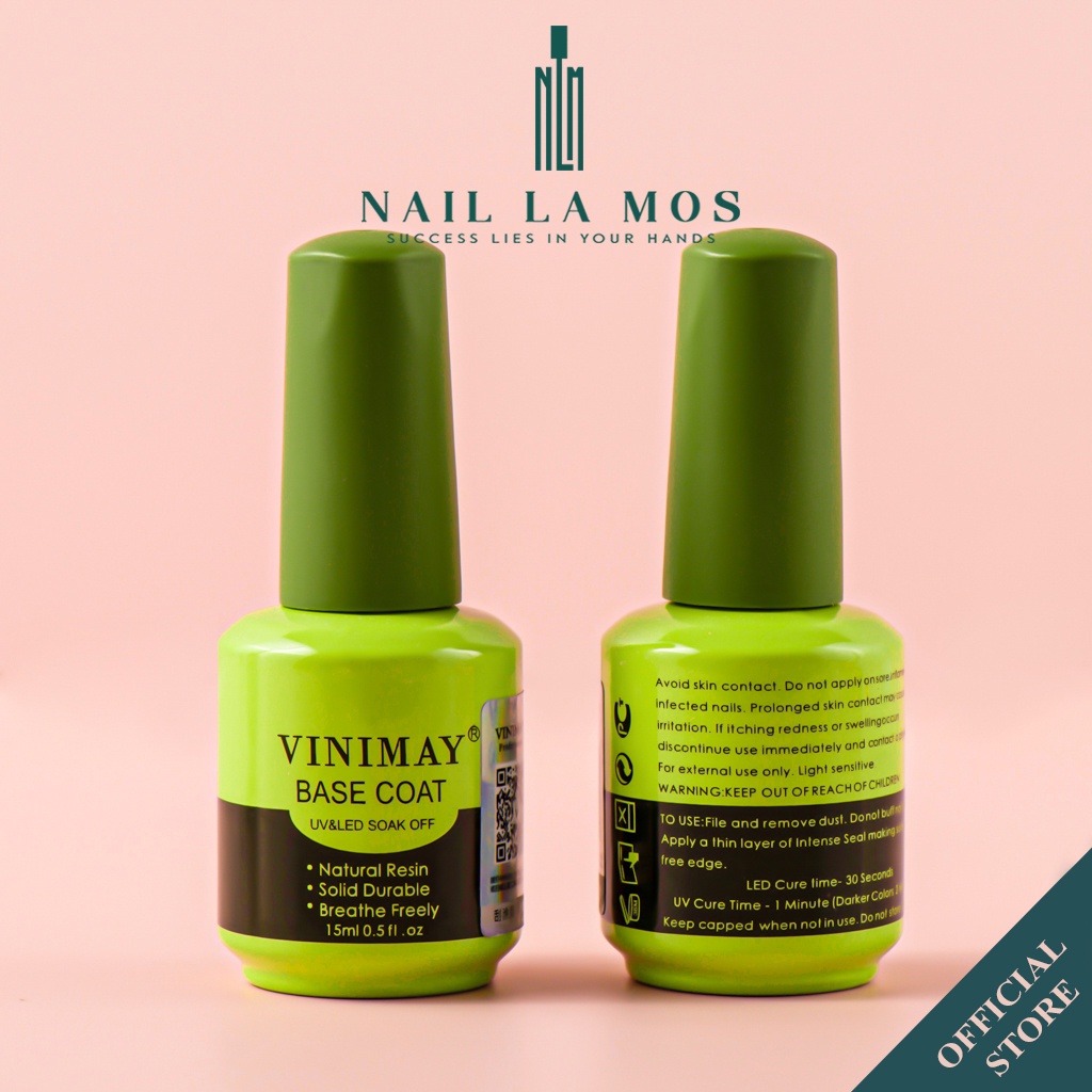 Base Coat Vinimay chính hãng - gel liên kết chuyên dụng cho dân làm móng