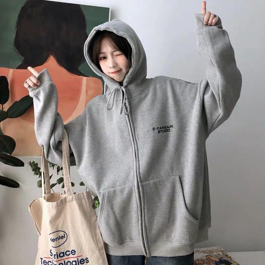 ÁO HOODIE - ÁO KHOÁC NỈ YANGJUN (HD1720 - Studio) (Tino Shop)