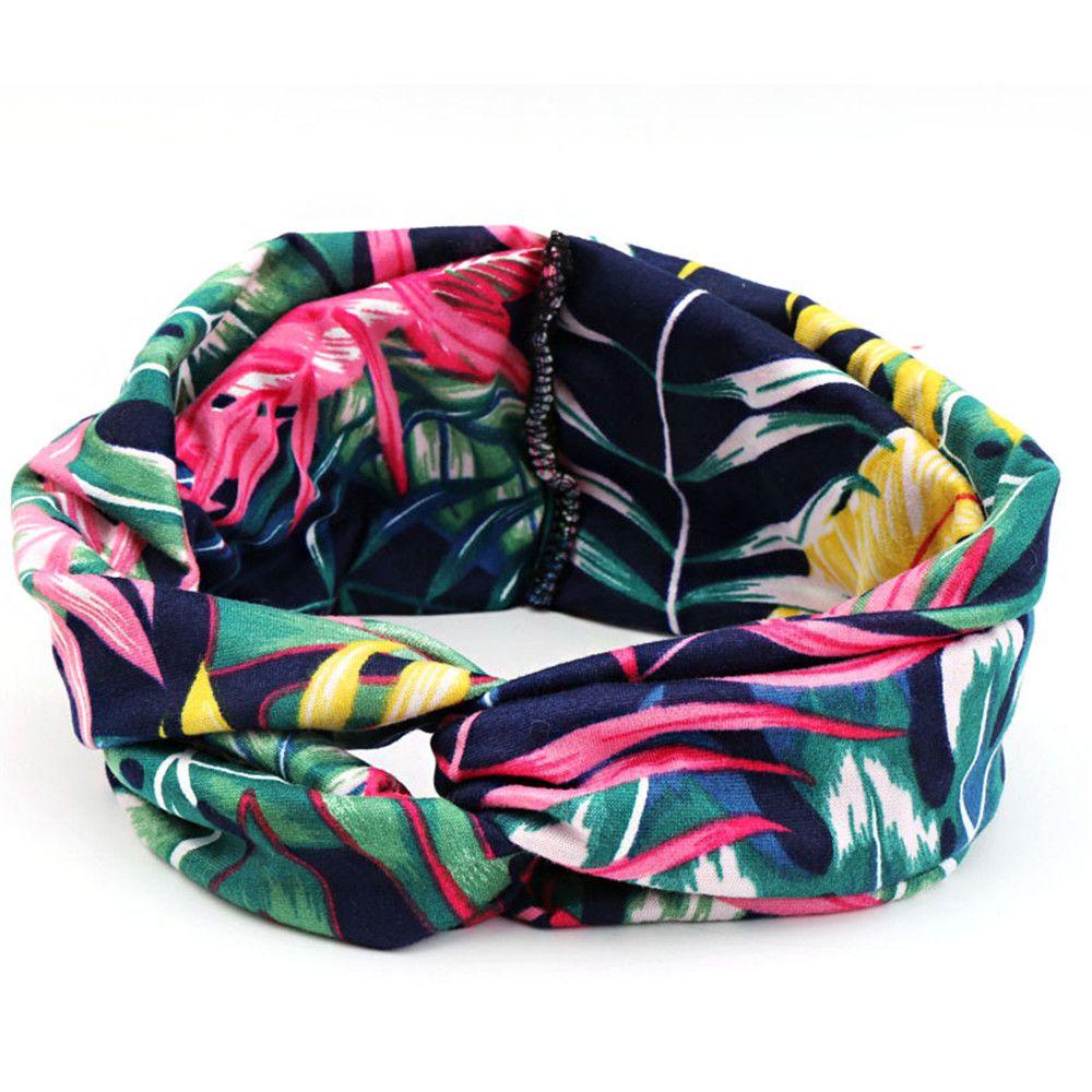 Băng Đô Turban Cài Tóc Phong Cách Vintage Thể Thao Cho Nữ